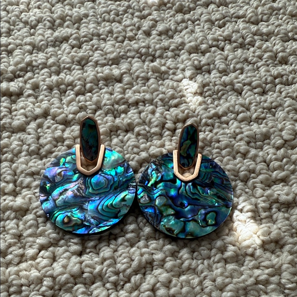 Kendra Scott Abalone Earrings